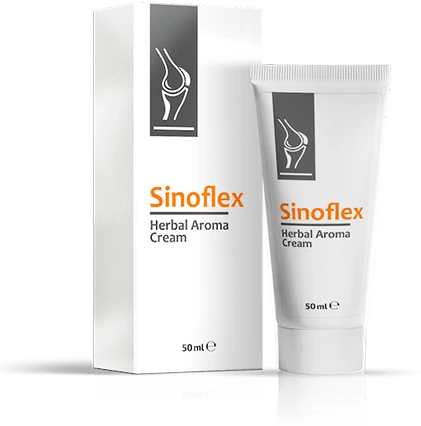 Sinoflex crema para el dolor de articulaciones, rodillas, manos y espalda · tubo de 50 ml